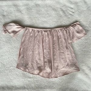 American Eagle off the shoulder blouse
